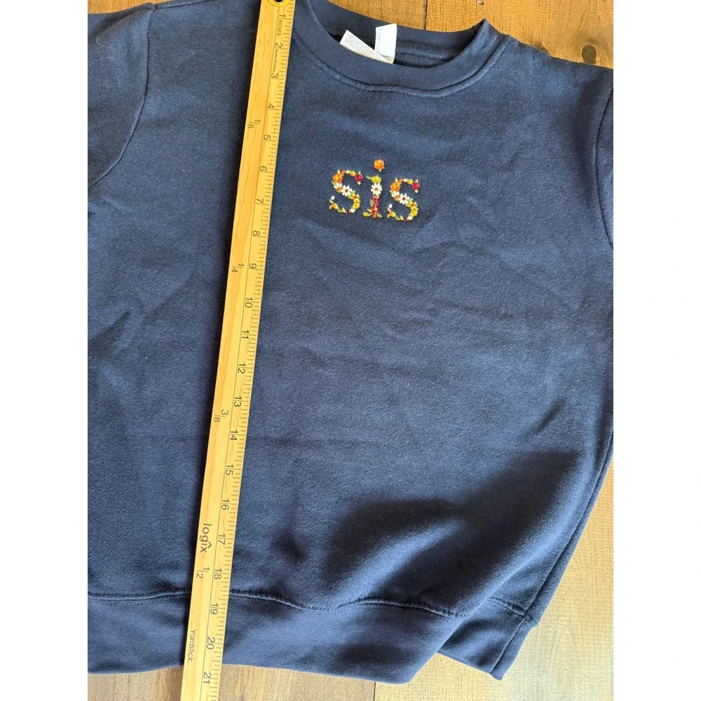 Girls Navy Floral 